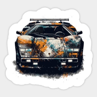 Lamborghini Countach Sticker